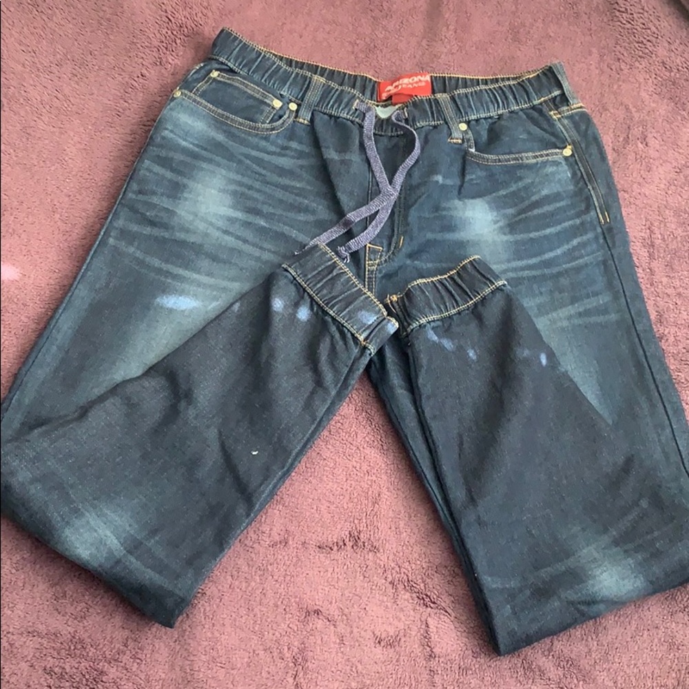 Jean joggers